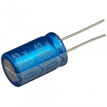 Конденсатор ECAP-1000uF-63V 105C JRB1J102M07501600250000B 16*25/JB 