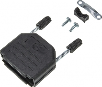  Корпус термопластик для разъемов D-sub 15pin прямой,  09670150424, Harting