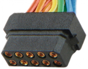 Разъем, прямой, двухрядный Число полюсов 2x8, Harwin M80-8881605