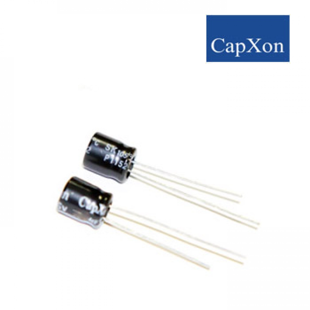 Конденсатор ЕСАР-мини - 220uF - 10V 105С 6,3х7  CapXon