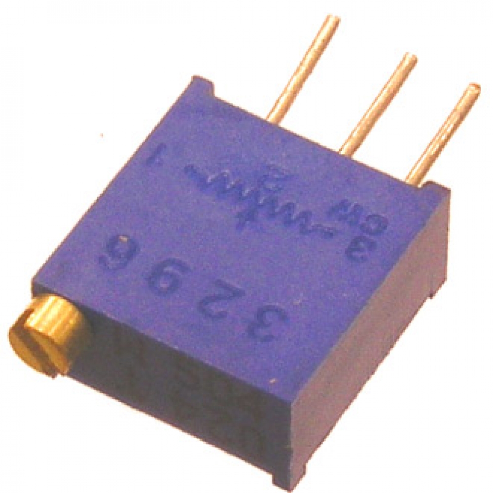 Резистор подстроечный 3296W-203 20 kОм 0,5Вт