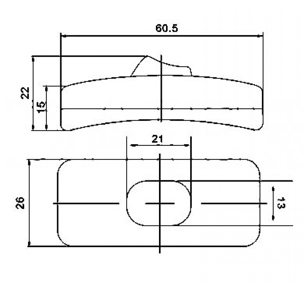 7064.Клавишный переключатель на провод KCD5-303 2А 250В AC on-off черный