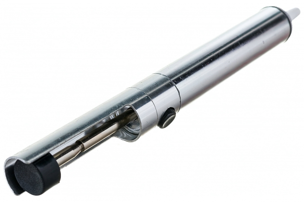 Устройство для отсоса припоя металлический Desoldering pump Арт.12-0205