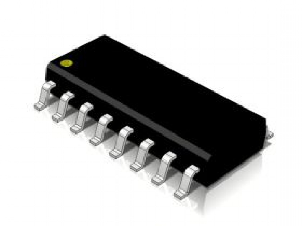 Микросхема ULN2003АDR/TI/ Матрица из семи транзисторов Дарлингтона, 500мА S016