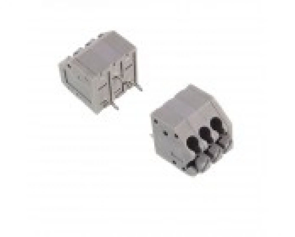 Клеммник DG250-3.5-03P-11-00А(H) серый  шаг 3,50 мм DEGSON