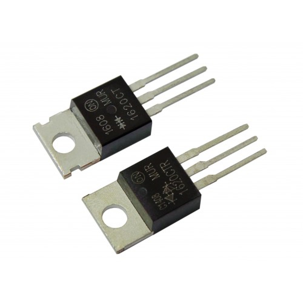 Диод MUR1620CT 16A 200V 35ns TO-220AC 