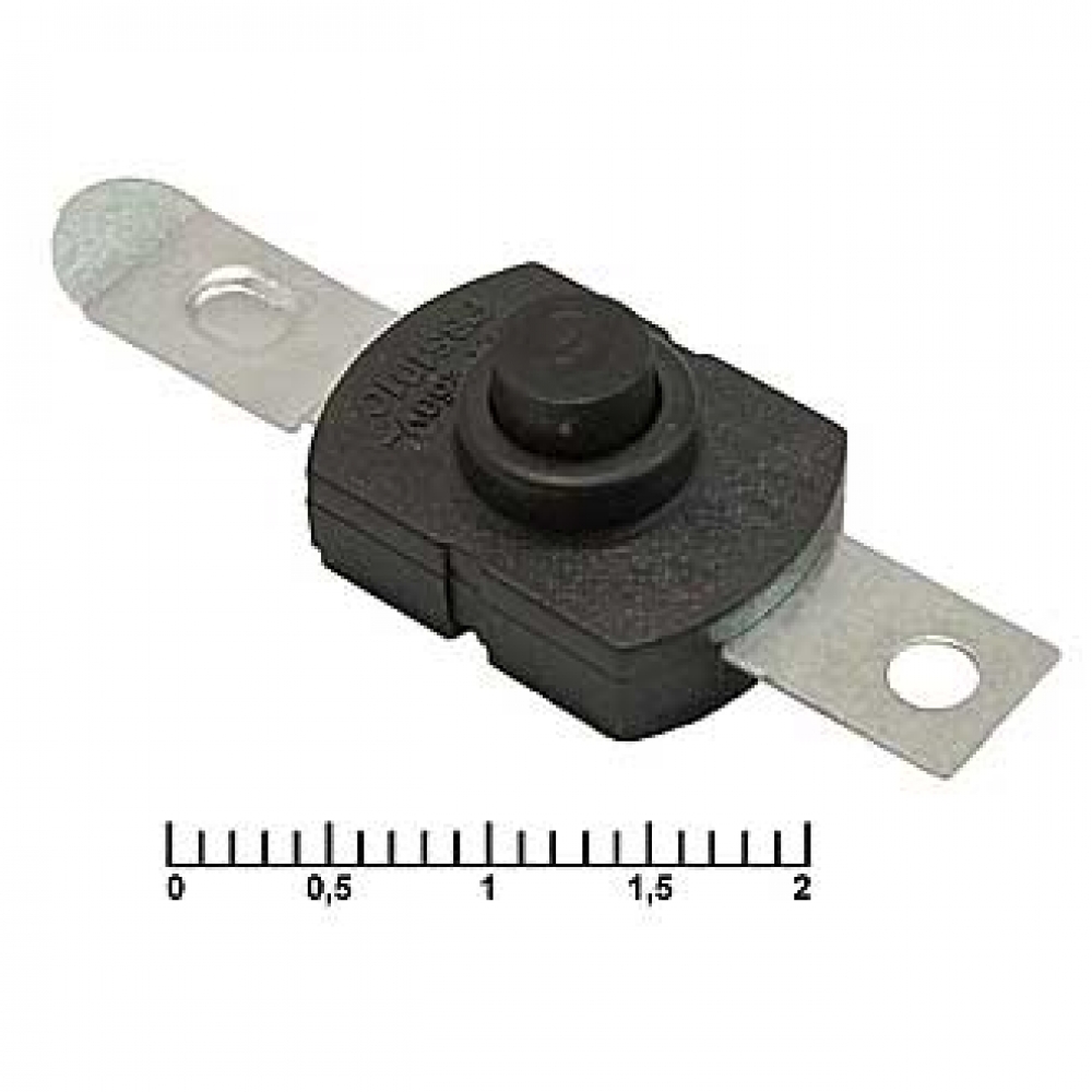 Кнопка PBS101C395 1.5A 250V ON-OFF с фиксацией