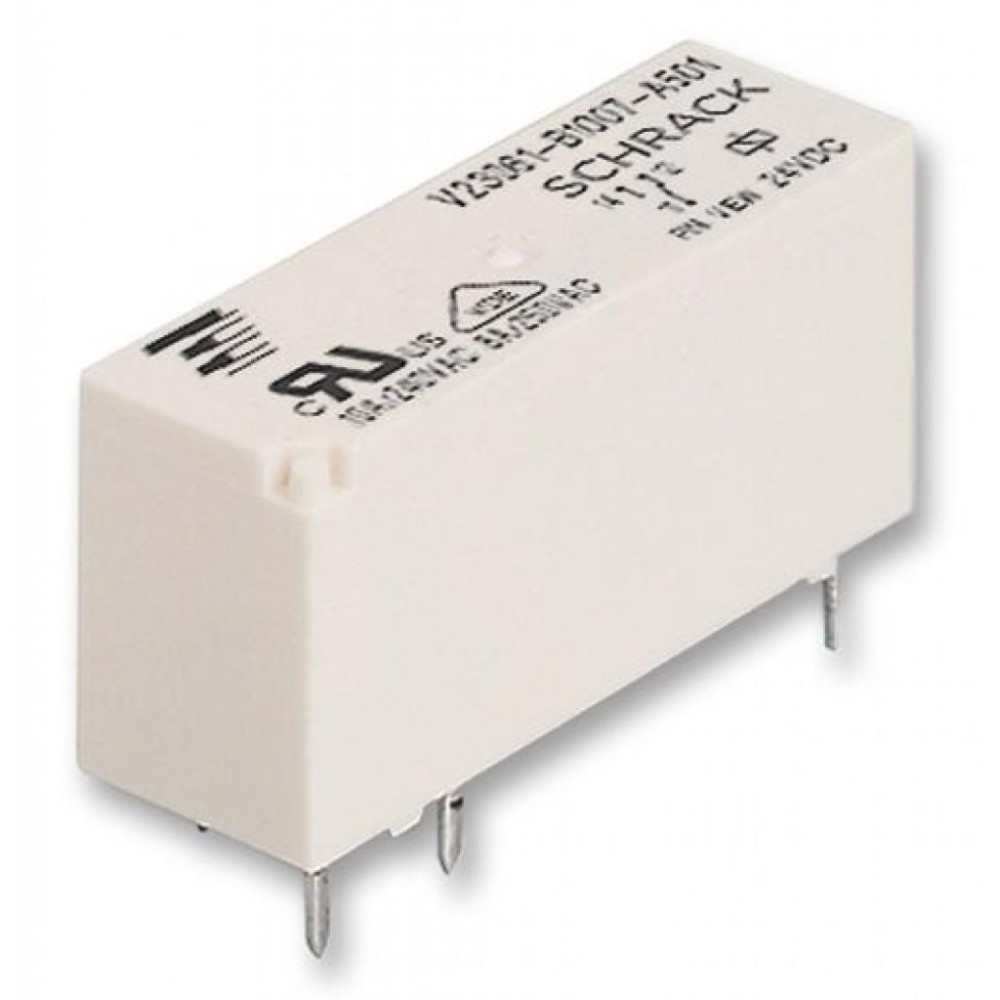 Реле электромагнитное на плату V23061-A1007-A302-X113 24В 8А/250В TE Connectivity