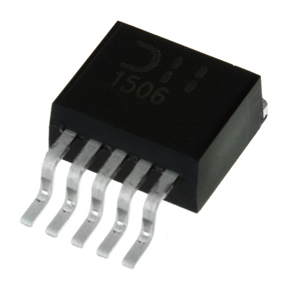 Микросхема LM2596S-ADJ/TO-263-5/ Импульсный понижающий регулятор напряжения регулируемый
