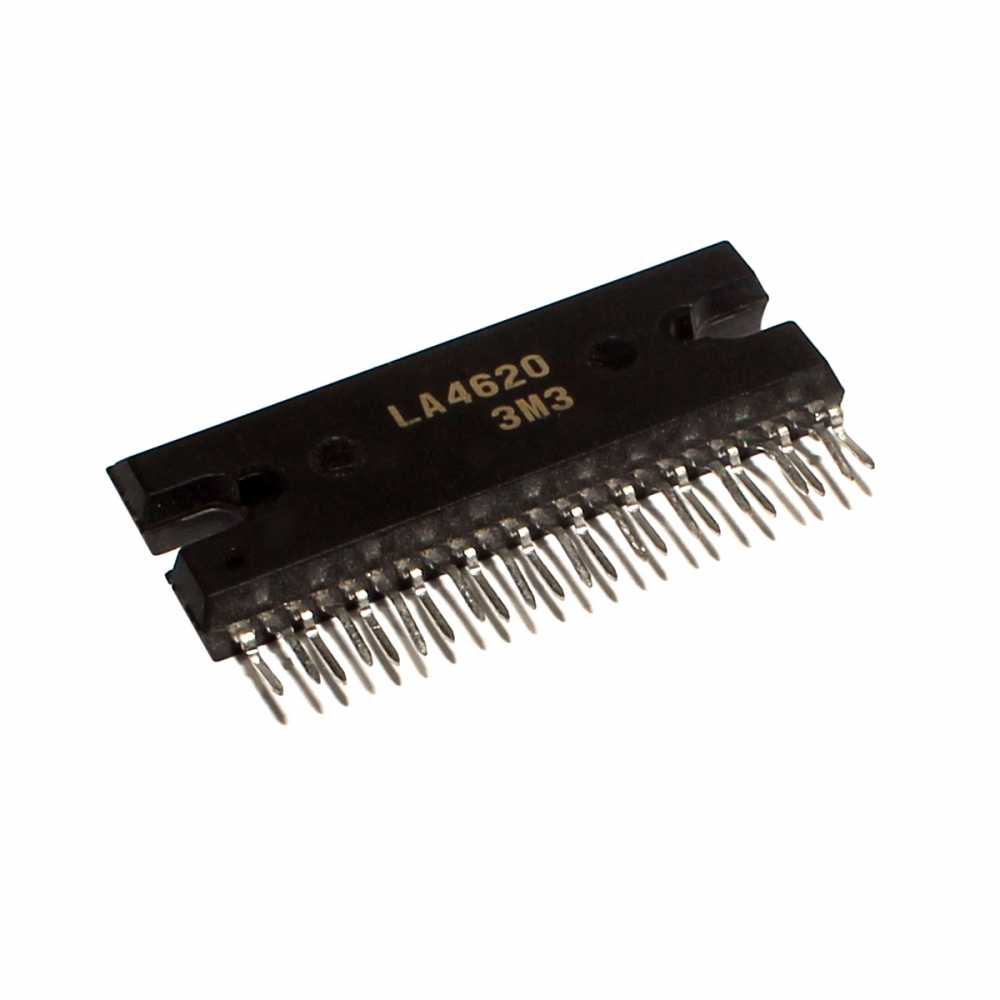 Микросхема LA4620/SAN/HSIP23 двухканальный УHЧ 2x17W BTL (13.2V/4 Ом), Gv=44dB