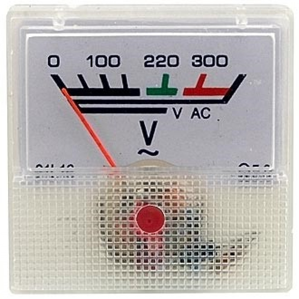 Вольтметр 300В 50Гц (40х40) 