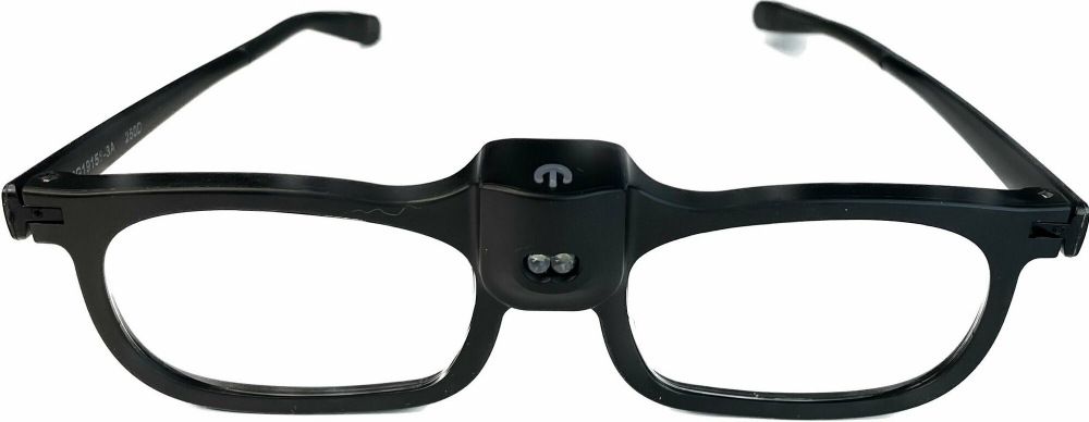 Очки монтажника MG19156-3 2,0D с подсветкой 