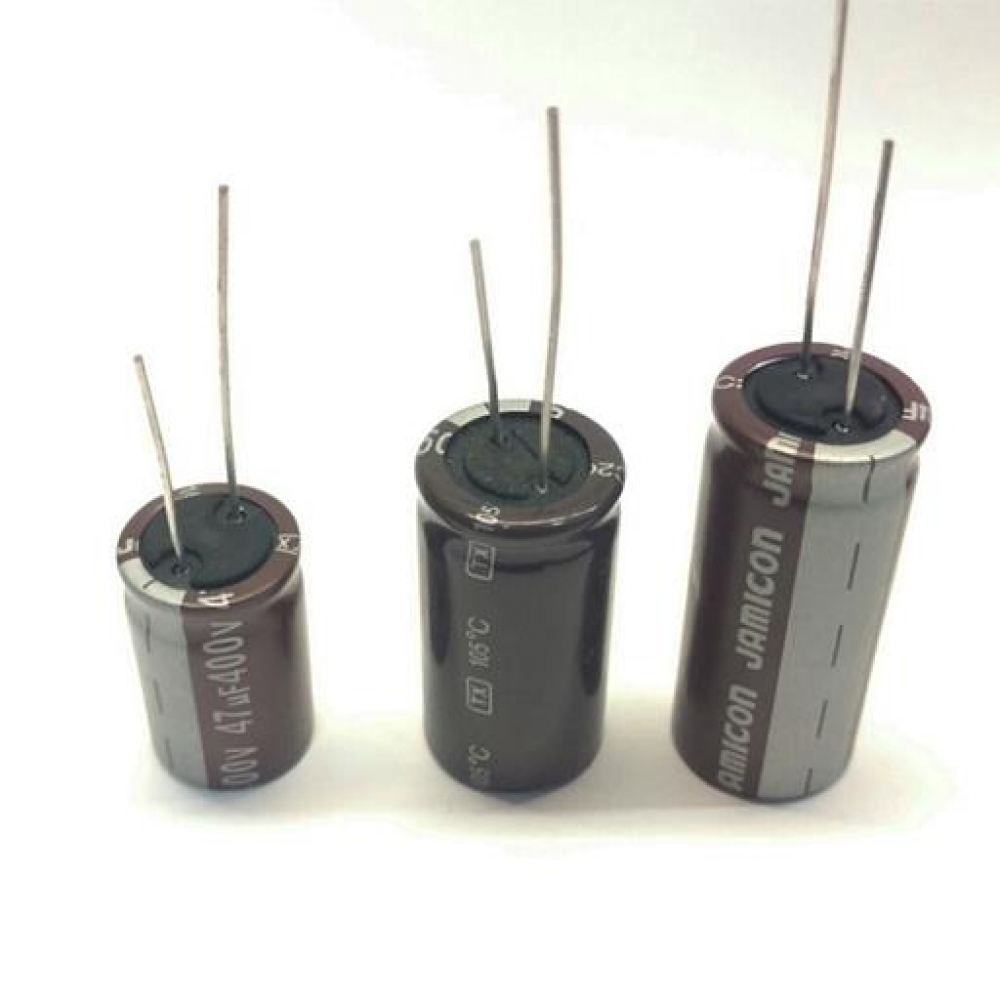 Конденсатор ECAP - 180uF - 400V 105C 18*40 балластные ( гибкие выводы)  JAMICON