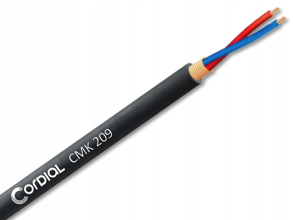 Кабель Cordial CMK 209 микрофонный мини 3.0мм черный