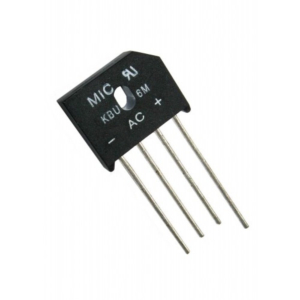 Диодный мост KBU6M 6A 1000B MIC