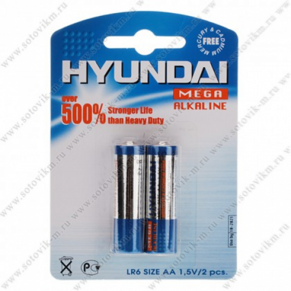 Элемент пит. HYUNDAI AA LR06 1.5V