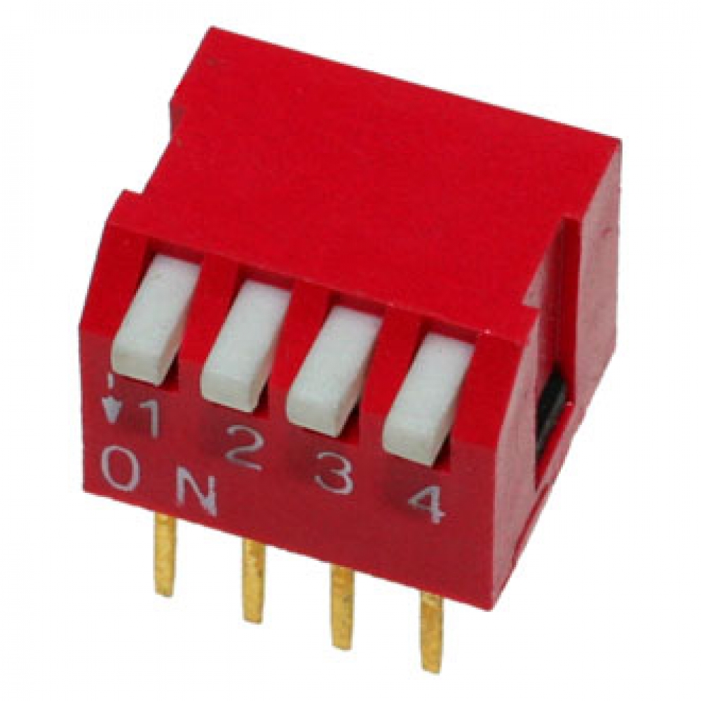 DIP переключатель SWD3-4 шаг 2,54мм