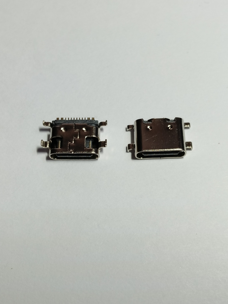  Разъем USB 3.1 TYPE-C-16SAD2 розетка на плату врезная