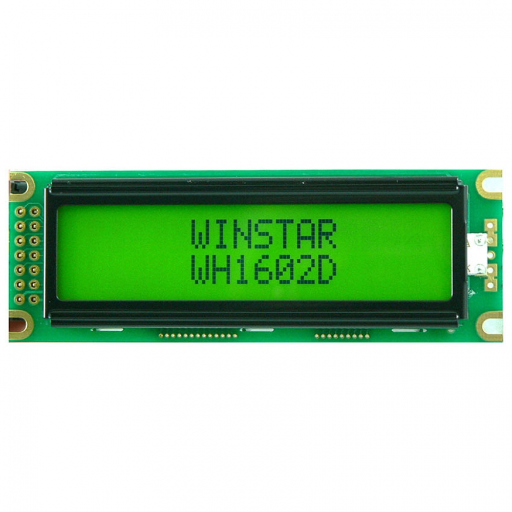 Индикатор ЖК знакосинтезирующий WH1602D-YGH -CTK/WIN/ 