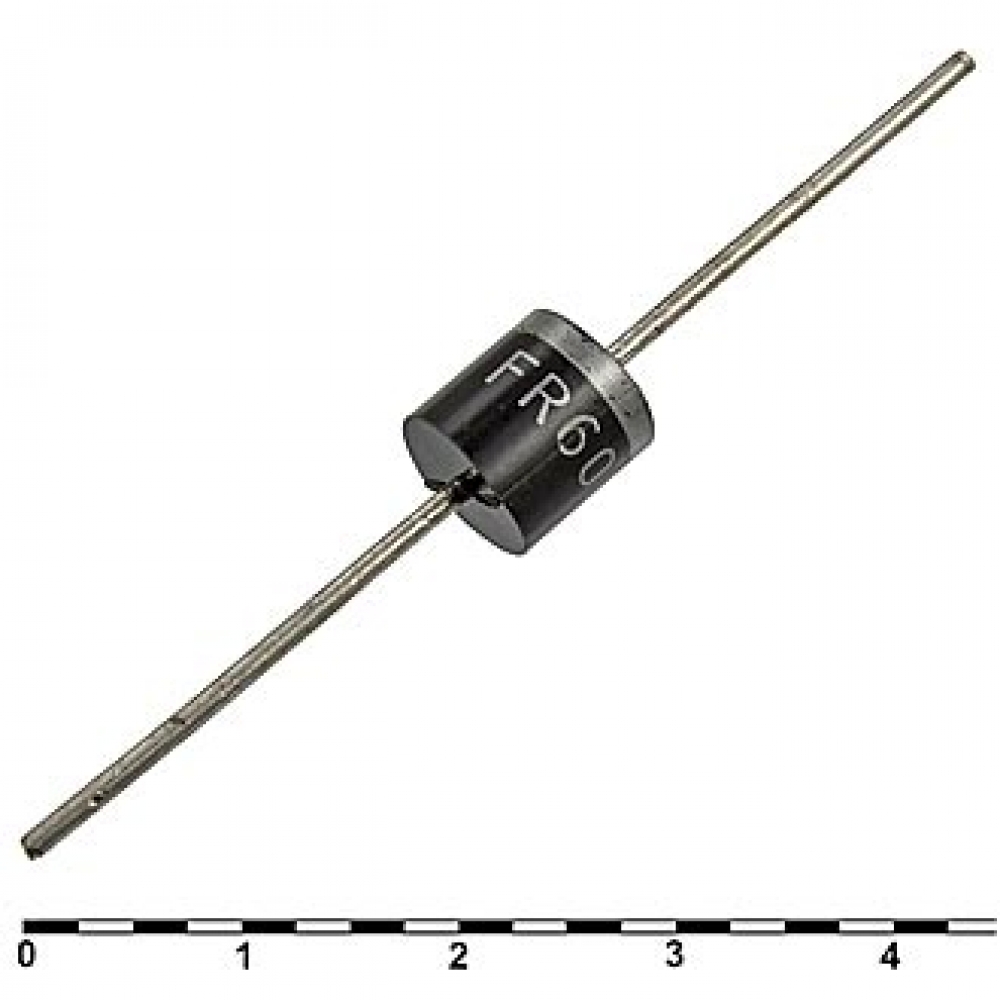 Диод FR602  6А 100В 500ns R-6
