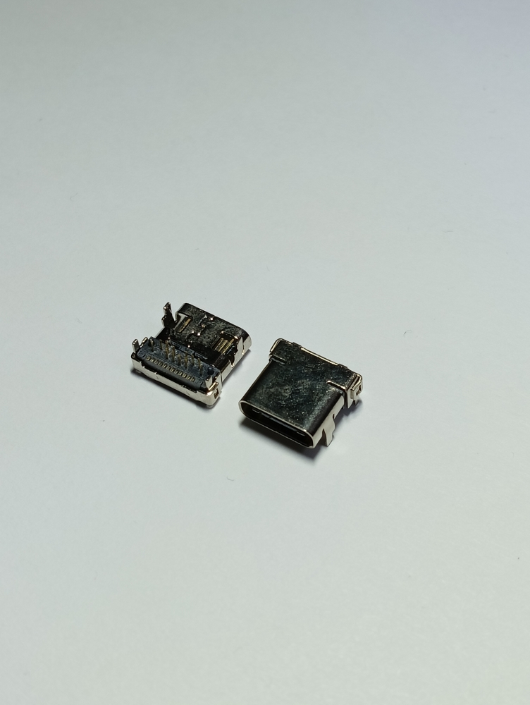 Разъем USB 3.1 TYPE-C-24SD3 розетка на плату с dip креплением