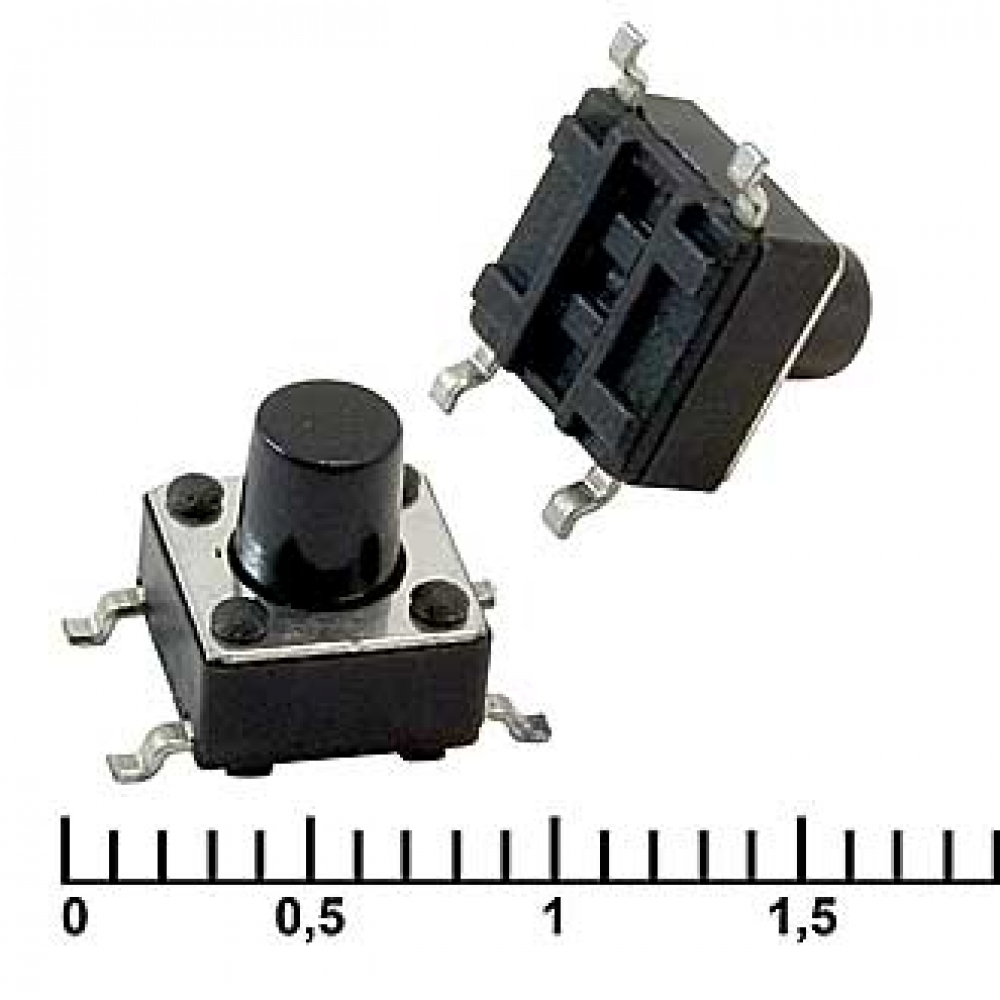 Кнопка тактовая: IT-1102WB 6x6x7 mm СМД