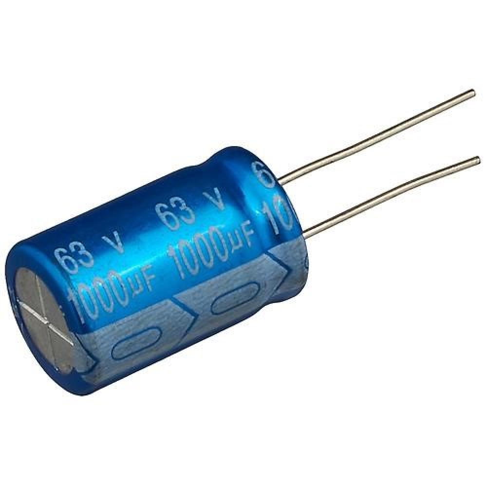 Конденсатор ECAP-1000uF-63V 105C JRB1J102M07501600250000B 16*25/JB 