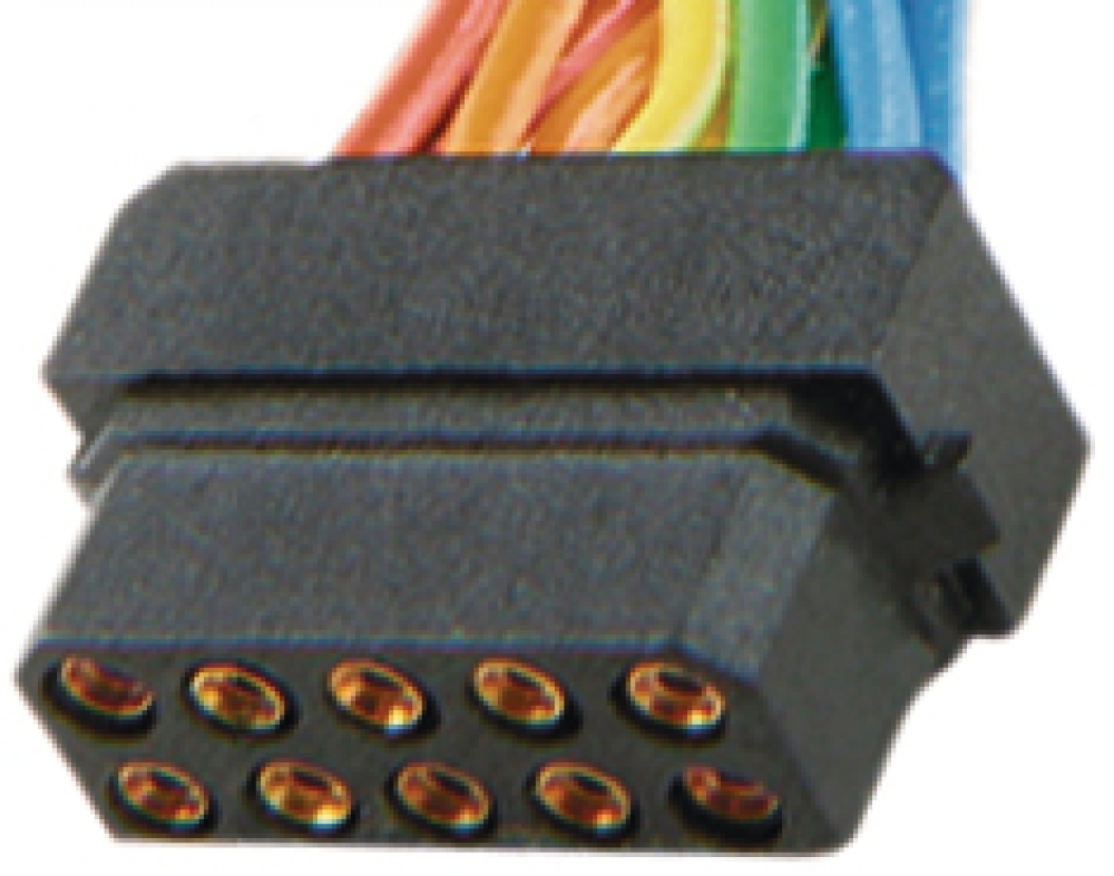 Разъем, прямой, двухрядный Число полюсов 2x8, Harwin M80-8881605